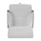 Flash Furniture White LeatherSoft Drafting Chair with Foot Ring GO-2286B-WH-GG - alternate 3